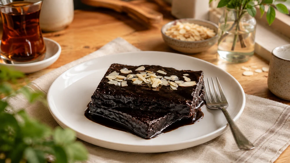 Chocolate Soaked Cake
