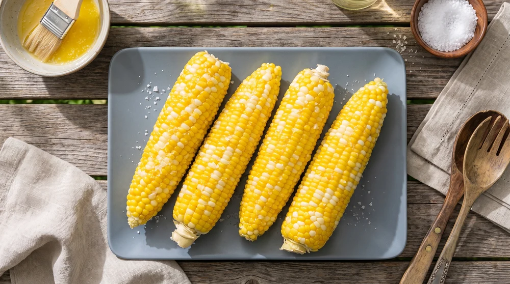 Boiled Corn on the Cob