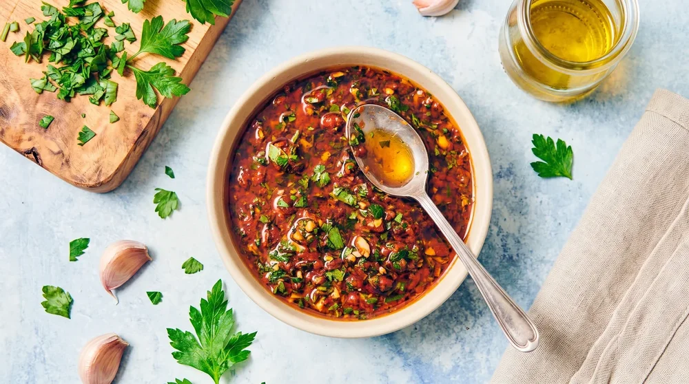 Smoky Red Chimichurri Sauce