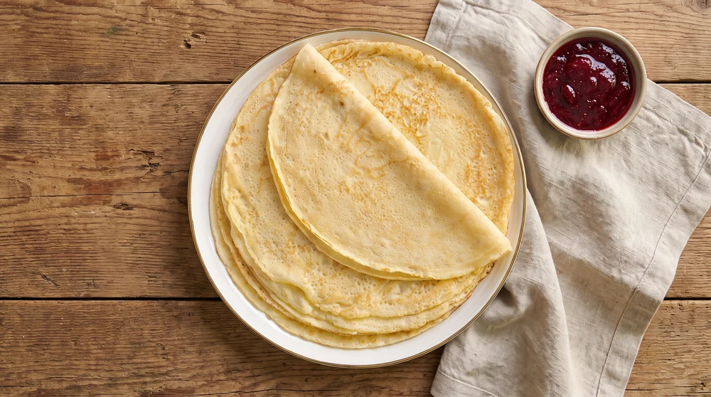 Classic Thin Breakfast Crepes