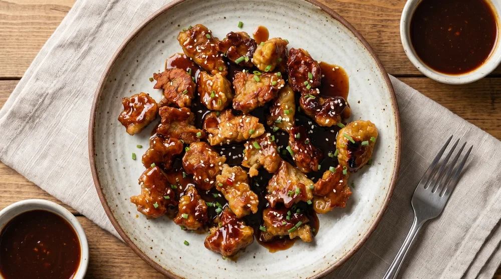 Crispy Vegan Seitan Bites