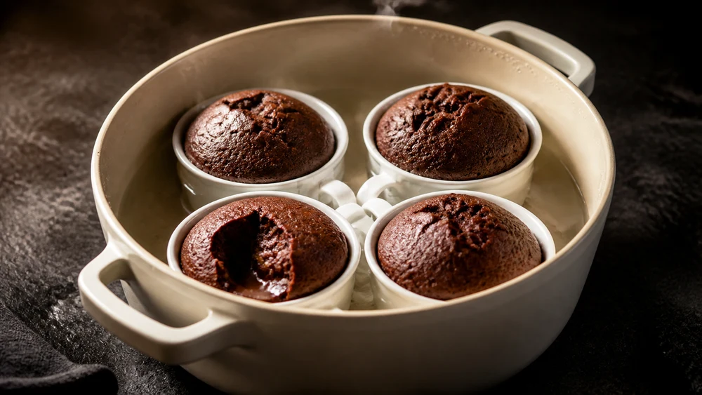 Stovetop Chocolate Souffle
