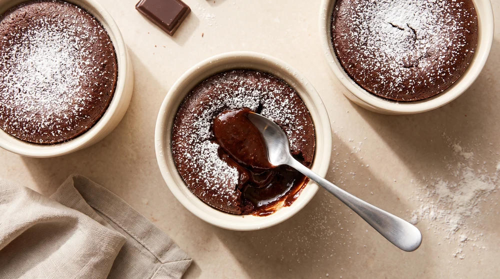 Easy Chocolate Lava Cakes